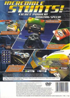 Hot Wheels - Stunt Track Challenge box cover back